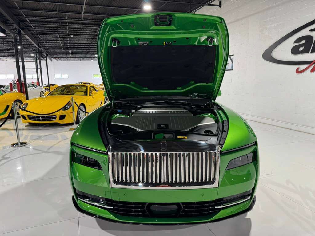 2024 Rolls-Royce Spectre Pebble Beach Special Commission, Brenner Green paint, bespoke interior, Bespoke Audio AND MUCH MORE! Fort Lauderdale FL