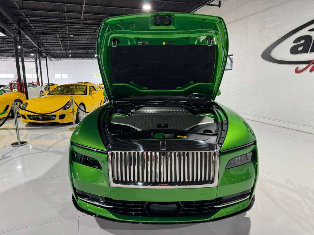 2024 Rolls-Royce Spectre Pebble Beach Special Commission, Brenner Green paint, bespoke interior, Bespoke Audio AND MUCH MORE! Fort Lauderdale FL