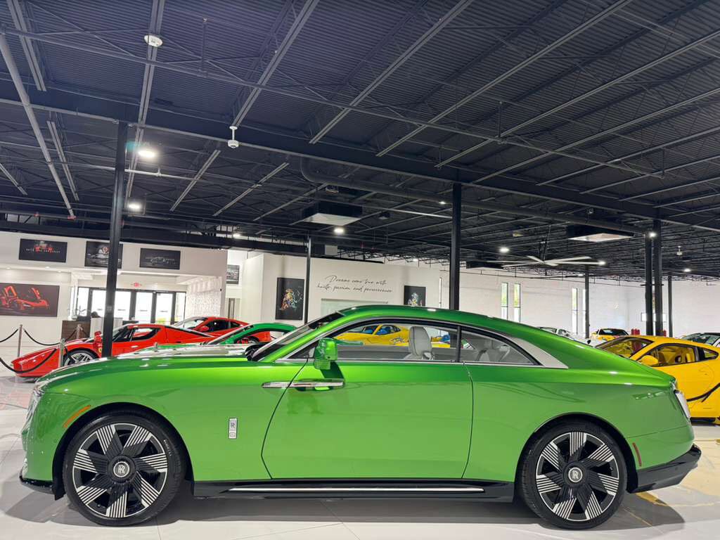 2024 Rolls-Royce Spectre Pebble Beach Special Commission, Brenner Green paint, bespoke interior, Bespoke Audio AND MUCH MORE! Fort Lauderdale FL