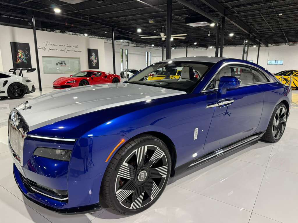 2024 Rolls-Royce Spectre Salamanca Blue paint, Bespoke interior, Bespoke Audio system, starlight headliner & MUCH MORE!! Fort Lauderdale FL