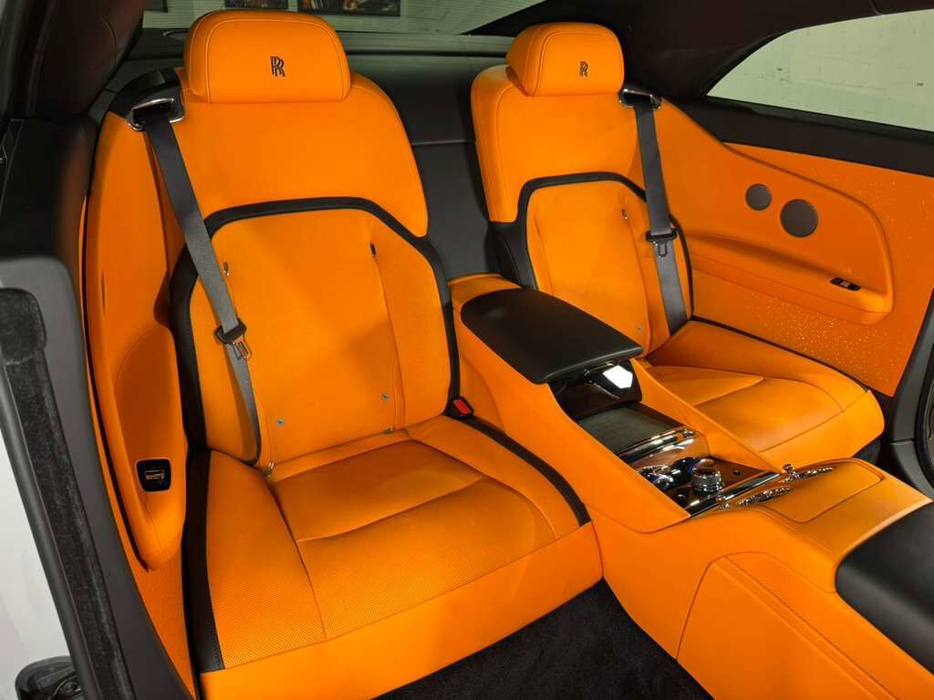 2024 Rolls-Royce Spectre Tempest Grey paint, Mandarin coachline, Mandarin interior, shooting star headliner AND MUCH MORE!!! Fort Lauderdale FL