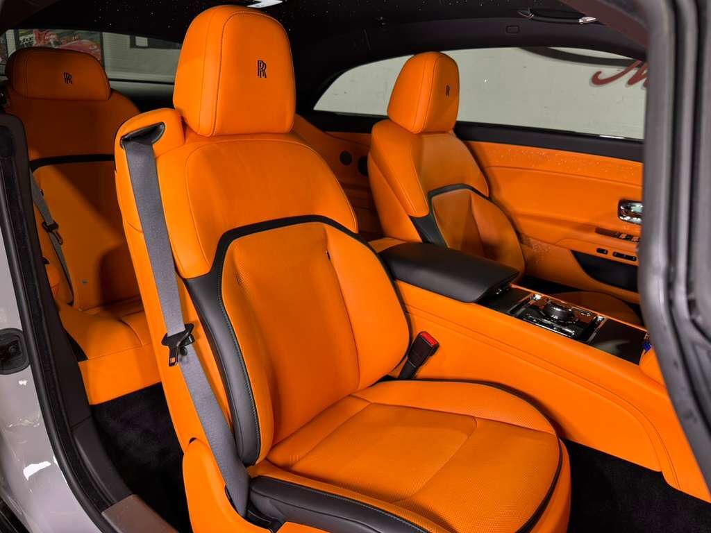 2024 Rolls-Royce Spectre Tempest Grey paint, Mandarin coachline, Mandarin interior, shooting star headliner AND MUCH MORE!!! Fort Lauderdale FL