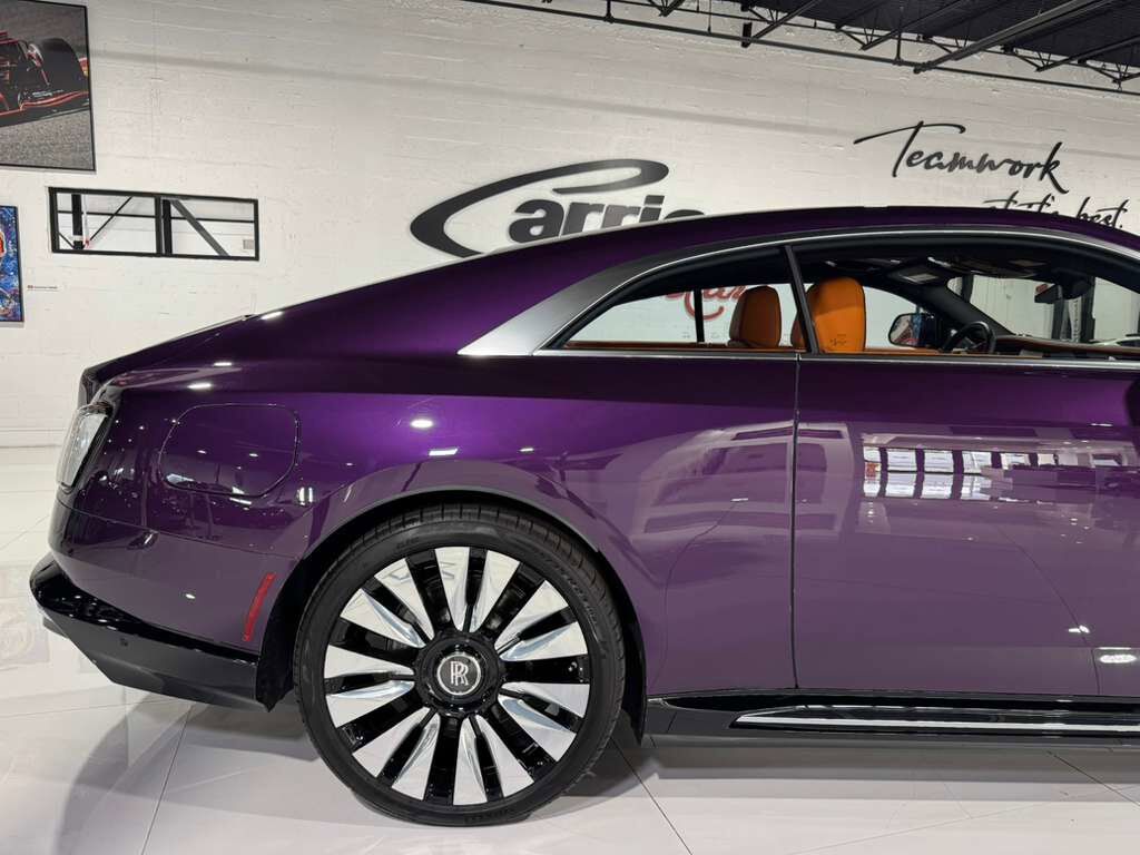 2024 Rolls-Royce Spectre Twilight Purple paint, Mandarin interior, shooting star headliner AND MUCH MORE!! Fort Lauderdale FL
