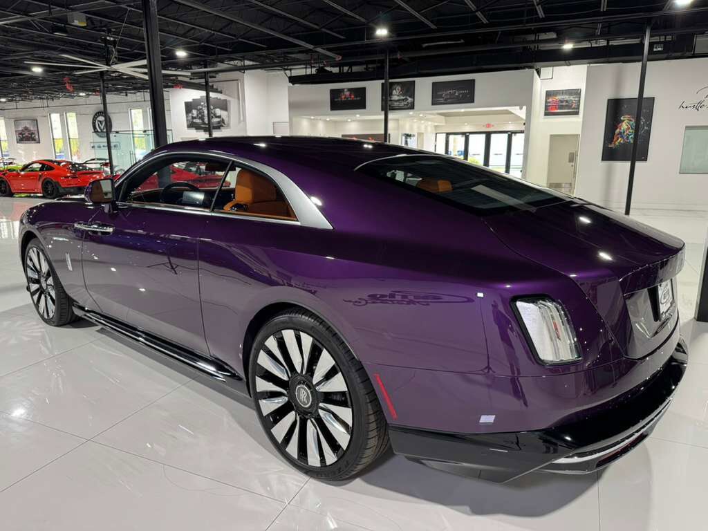 2024 Rolls-Royce Spectre Twilight Purple paint, Mandarin interior, shooting star headliner AND MUCH MORE!! Fort Lauderdale FL