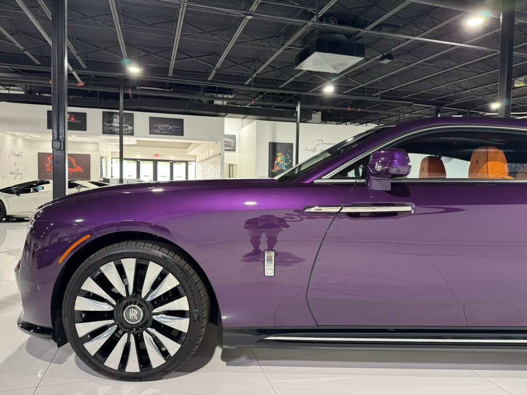 2024 Rolls-Royce Spectre Twilight Purple paint, Mandarin interior, shooting star headliner AND MUCH MORE!! Fort Lauderdale FL