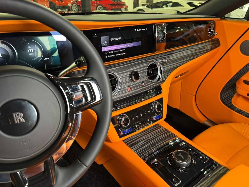 2024 Rolls-Royce Spectre Twilight Purple paint, Mandarin interior, shooting star headliner AND MUCH MORE!! Fort Lauderdale FL