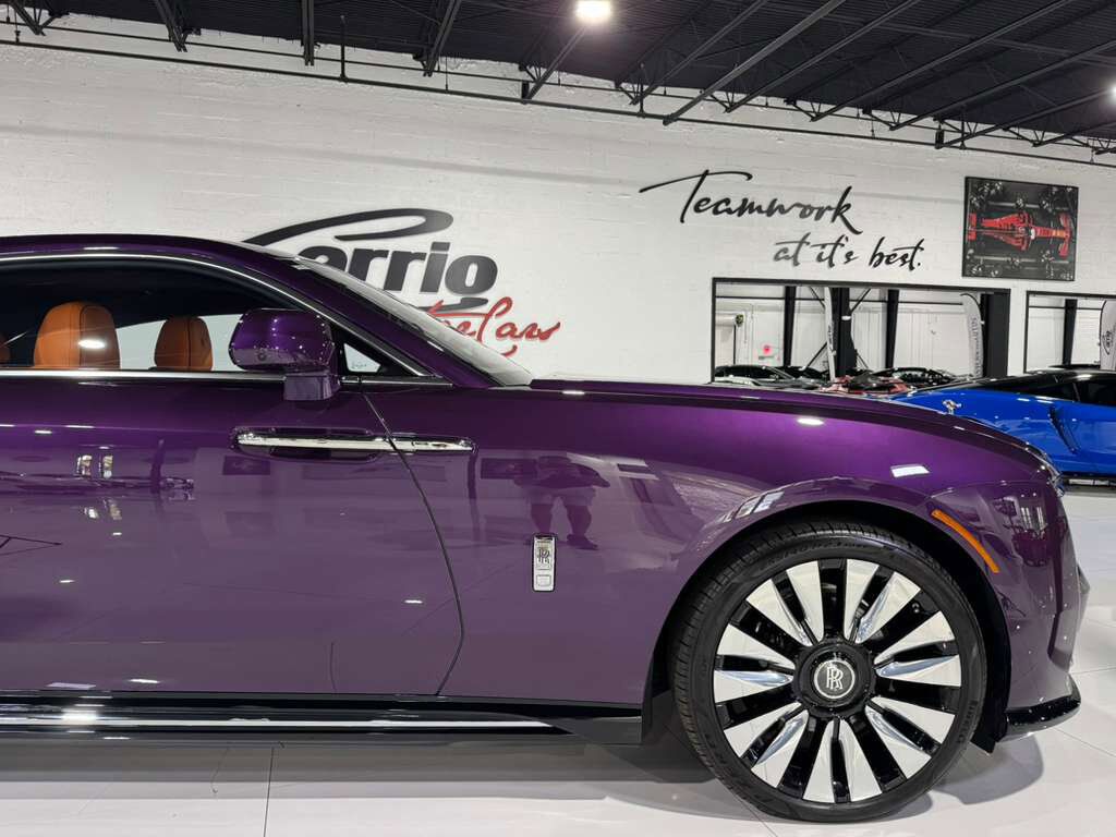 2024 Rolls-Royce Spectre Twilight Purple paint, Mandarin interior, shooting star headliner AND MUCH MORE!! Fort Lauderdale FL