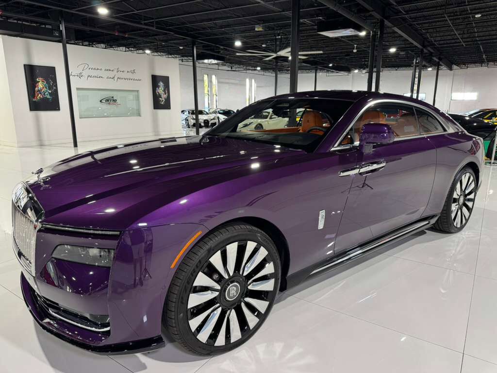 2024 Rolls-Royce Spectre Twilight Purple paint, Mandarin interior, shooting star headliner AND MUCH MORE!! Fort Lauderdale FL