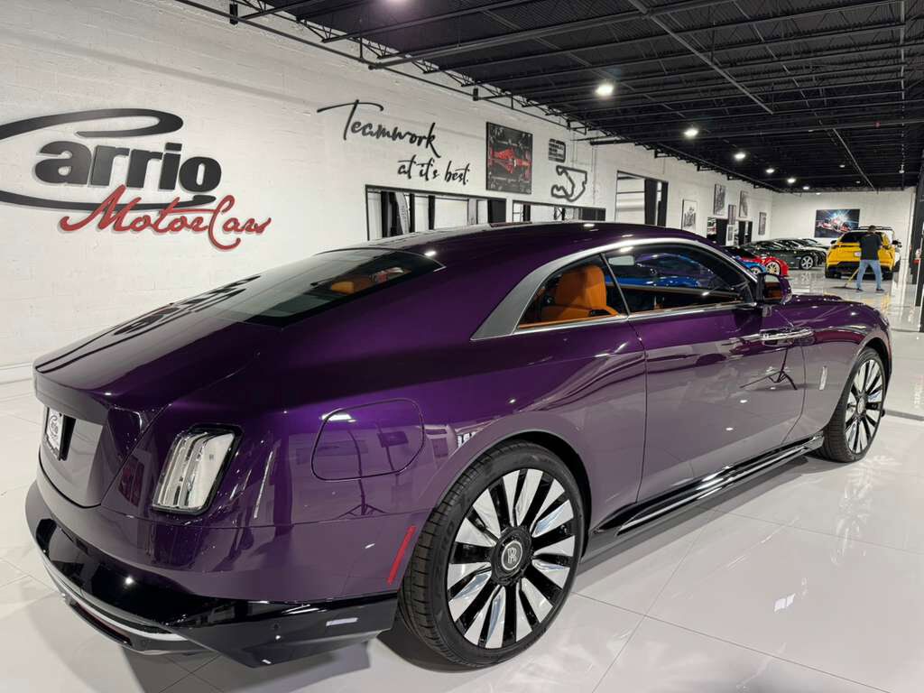 2024 Rolls-Royce Spectre Twilight Purple paint, Mandarin interior, shooting star headliner AND MUCH MORE!! Fort Lauderdale FL