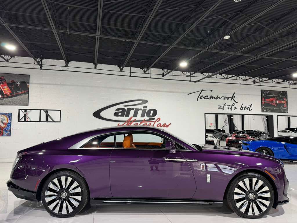2024 Rolls-Royce Spectre Twilight Purple paint, Mandarin interior, shooting star headliner AND MUCH MORE!! Fort Lauderdale FL