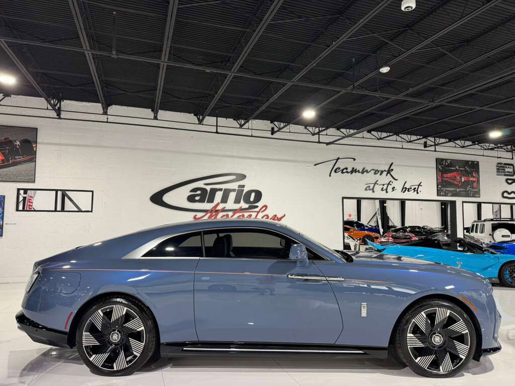 2024 Rolls-Royce Spectre Wittering Blue paint,hand-painted coachline,Bespoke Audio system,shooting star headliner & MORE!! Fort Lauderdale FL