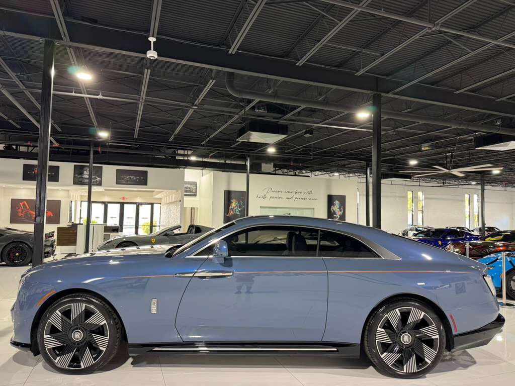 2024 Rolls-Royce Spectre Wittering Blue paint,hand-painted coachline,Bespoke Audio system,shooting star headliner & MORE!! Fort Lauderdale FL
