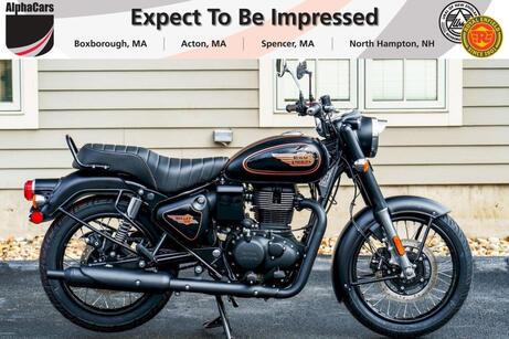 2024 Royal Enfield Bullet 350 Black Gold Boston MA