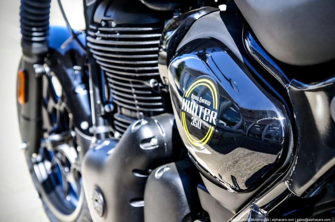 2024 Royal Enfield Hunter 350 Rebel Black Boston MA