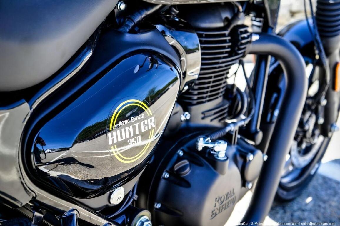 2024 Royal Enfield Hunter 350 Rebel Black Boston MA