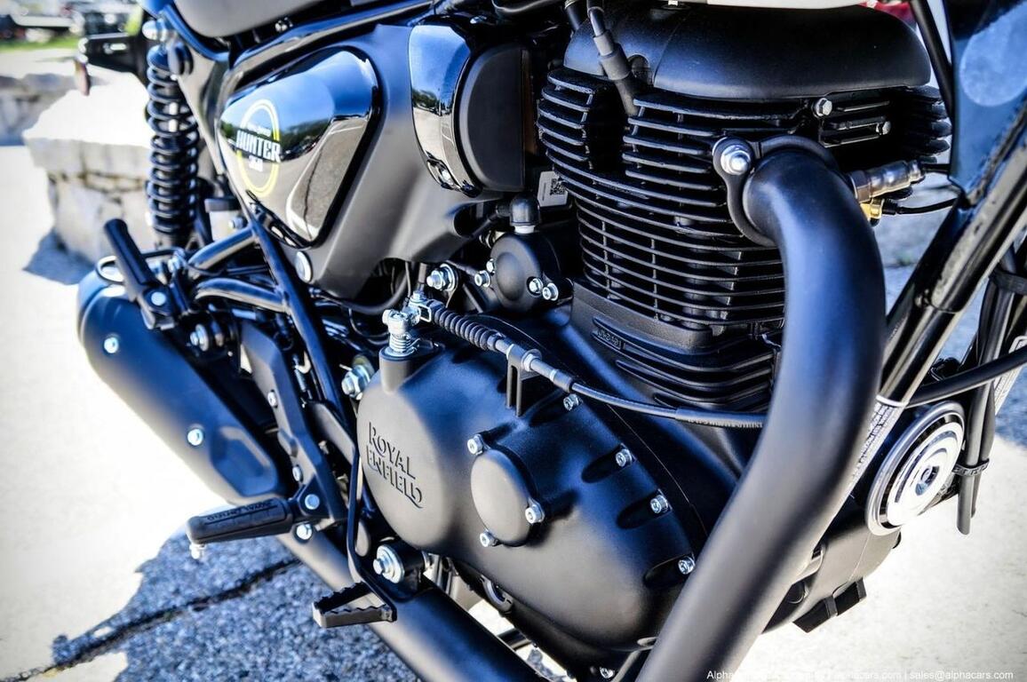2024 Royal Enfield Hunter 350 Rebel Black Boston MA