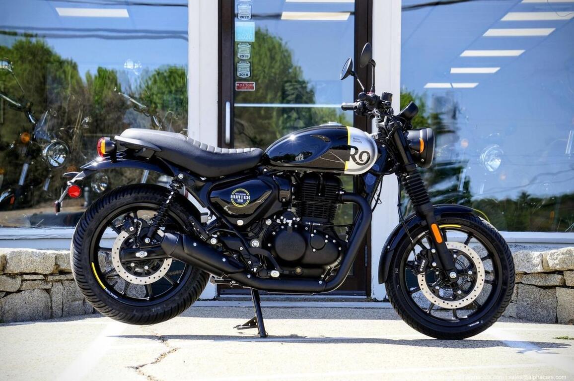 2024 Royal Enfield Hunter 350 Rebel Black Boston MA