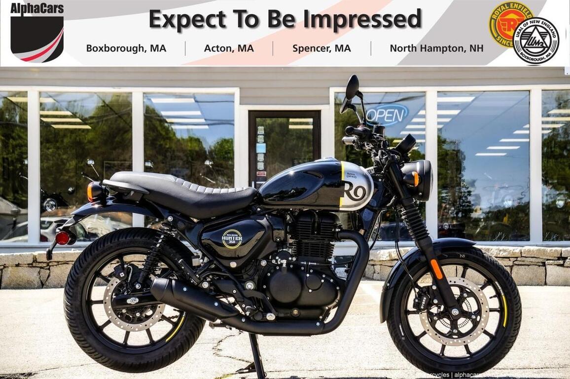2024 Royal Enfield Hunter 350 Rebel Black Boston MA