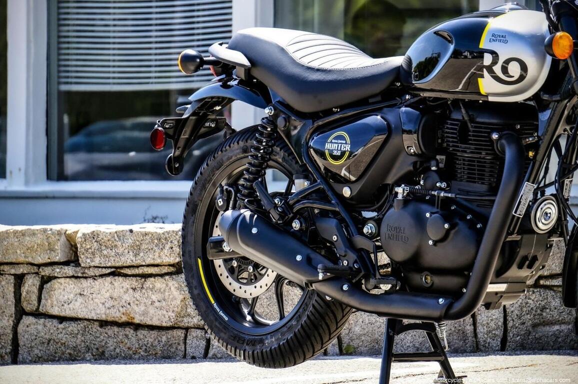 2024 Royal Enfield Hunter 350 Rebel Black Boston MA