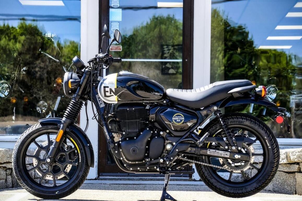 2024 Royal Enfield Hunter 350 Rebel Black Boston MA