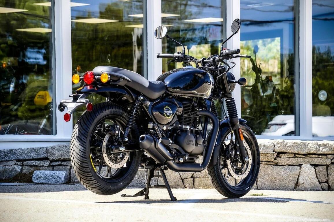 2024 Royal Enfield Hunter 350 Rebel Black Boston MA