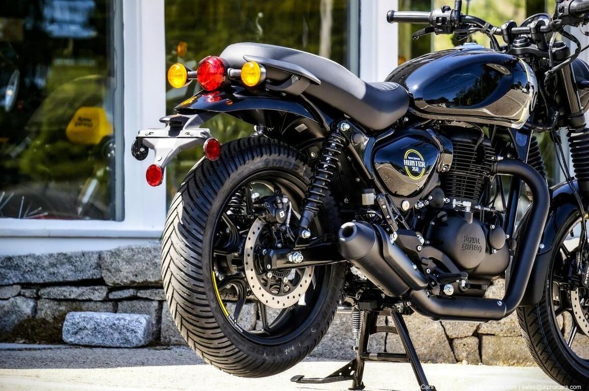 2024 Royal Enfield Hunter 350 Rebel Black Boston MA