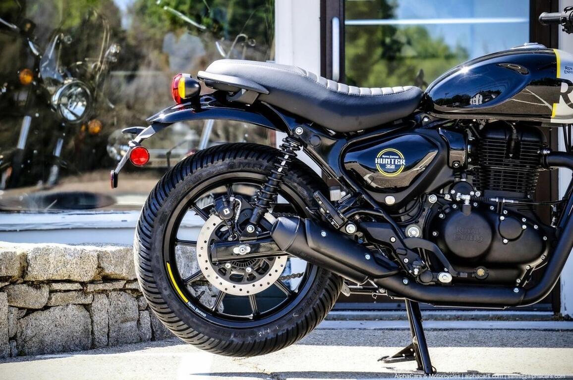 2024 Royal Enfield Hunter 350 Rebel Black Boston MA