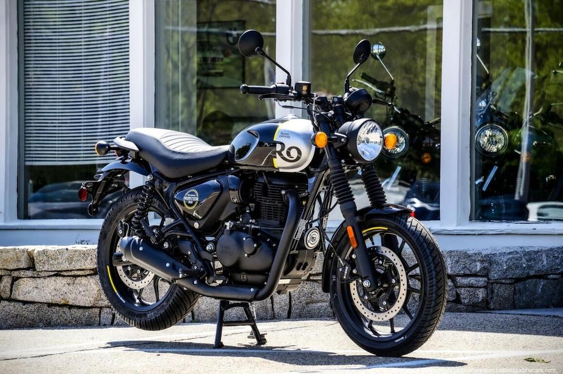 2024 Royal Enfield Hunter 350 Rebel Black Boston MA