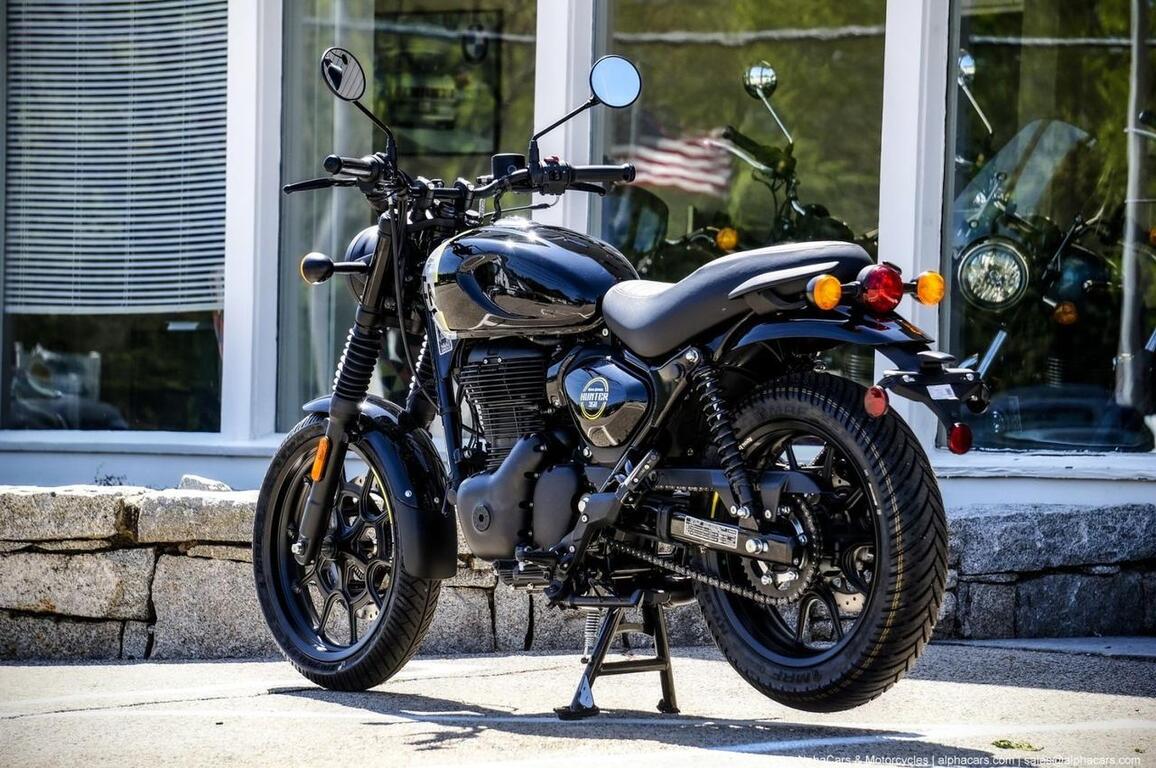 2024 Royal Enfield Hunter 350 Rebel Black Boston MA