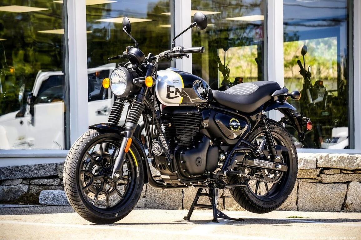 2024 Royal Enfield Hunter 350 Rebel Black Boston MA