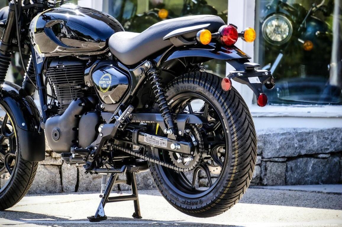 2024 Royal Enfield Hunter 350 Rebel Black Boston MA