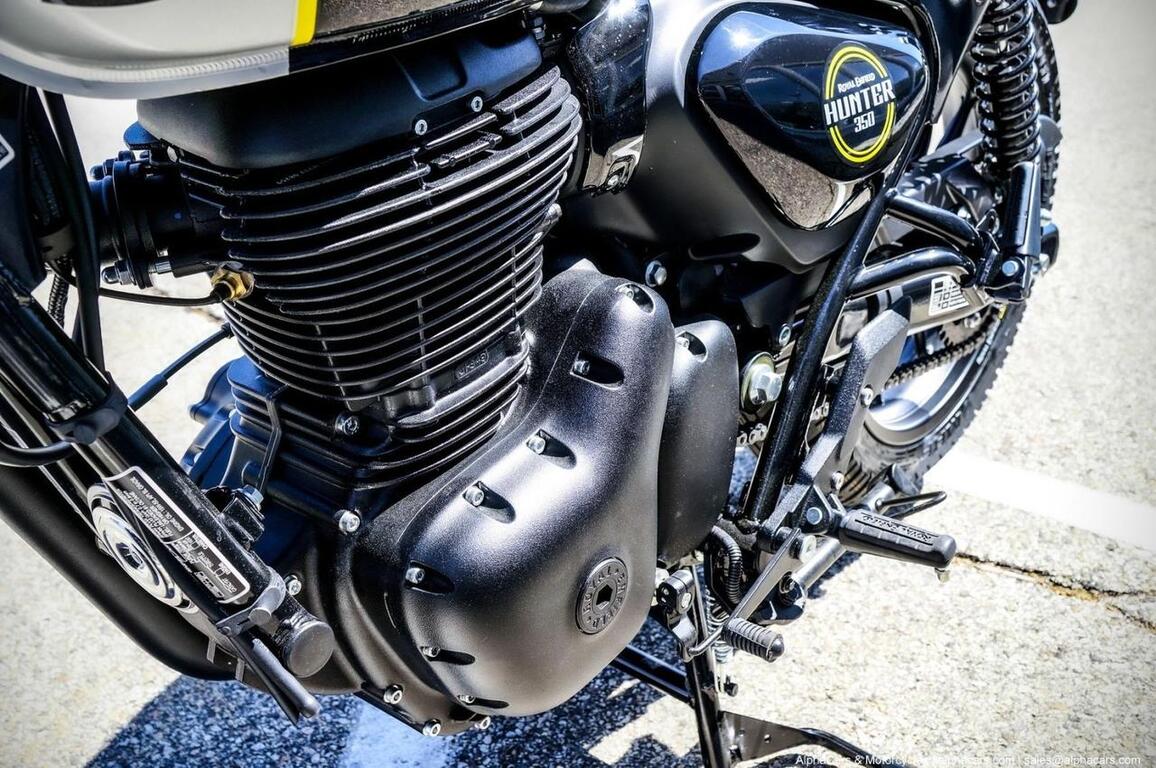 2024 Royal Enfield Hunter 350 Rebel Black Boston MA