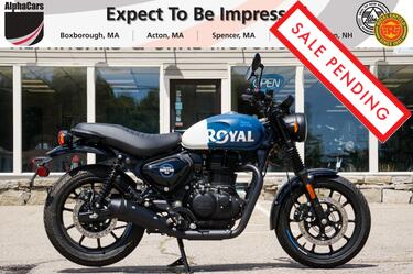 2024_Royal Enfield_Hunter 350_Rebel Blue_ Boston MA