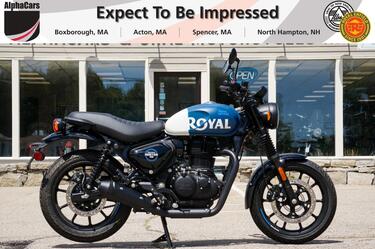 2024_Royal Enfield_Hunter 350_Rebel Blue_ Boston MA