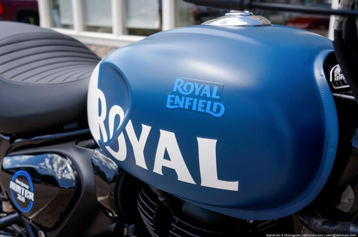 2024 Royal Enfield Hunter 350 Rebel Blue Boston MA
