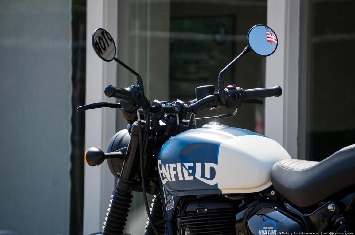 2024 Royal Enfield Hunter 350 Rebel Blue Boston MA