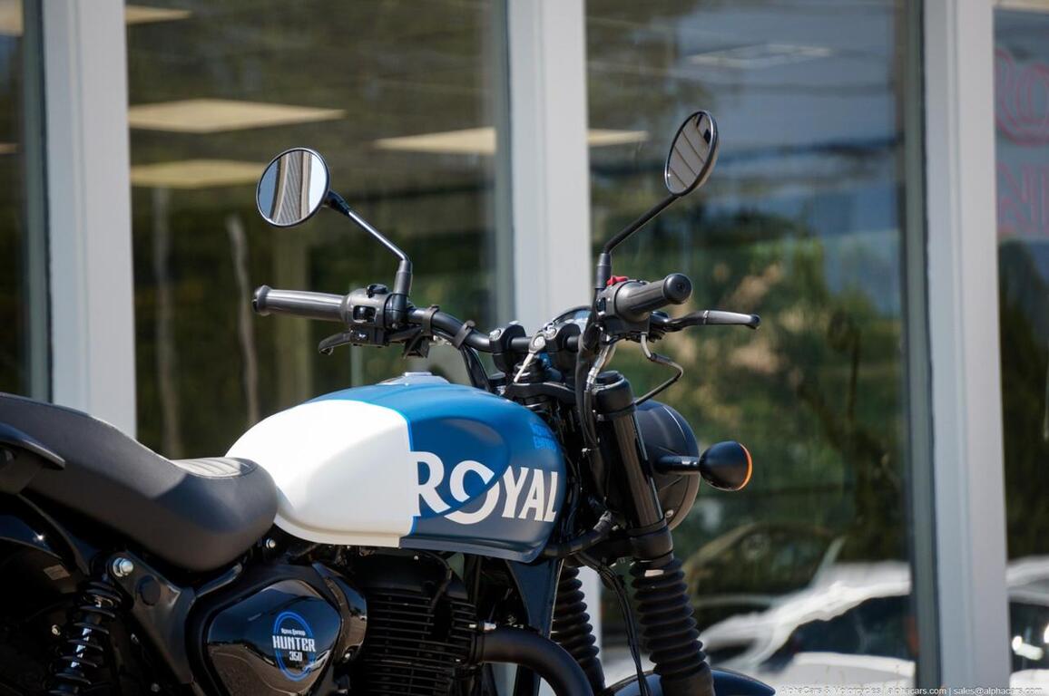 2024 Royal Enfield Hunter 350 Rebel Blue Boston MA