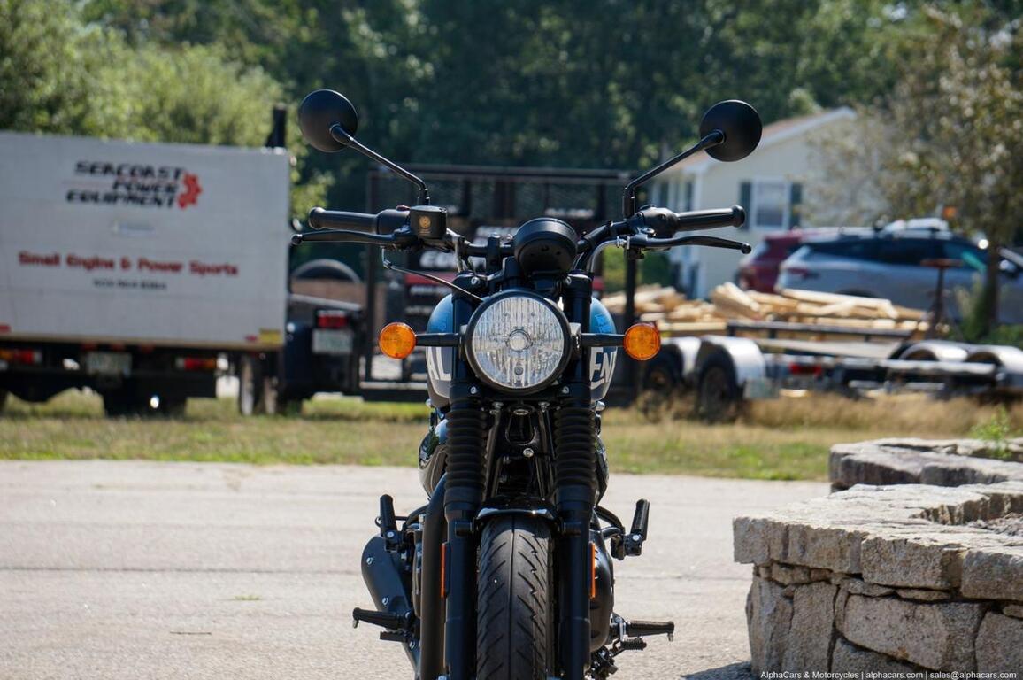 2024 Royal Enfield Hunter 350 Rebel Blue Boston MA