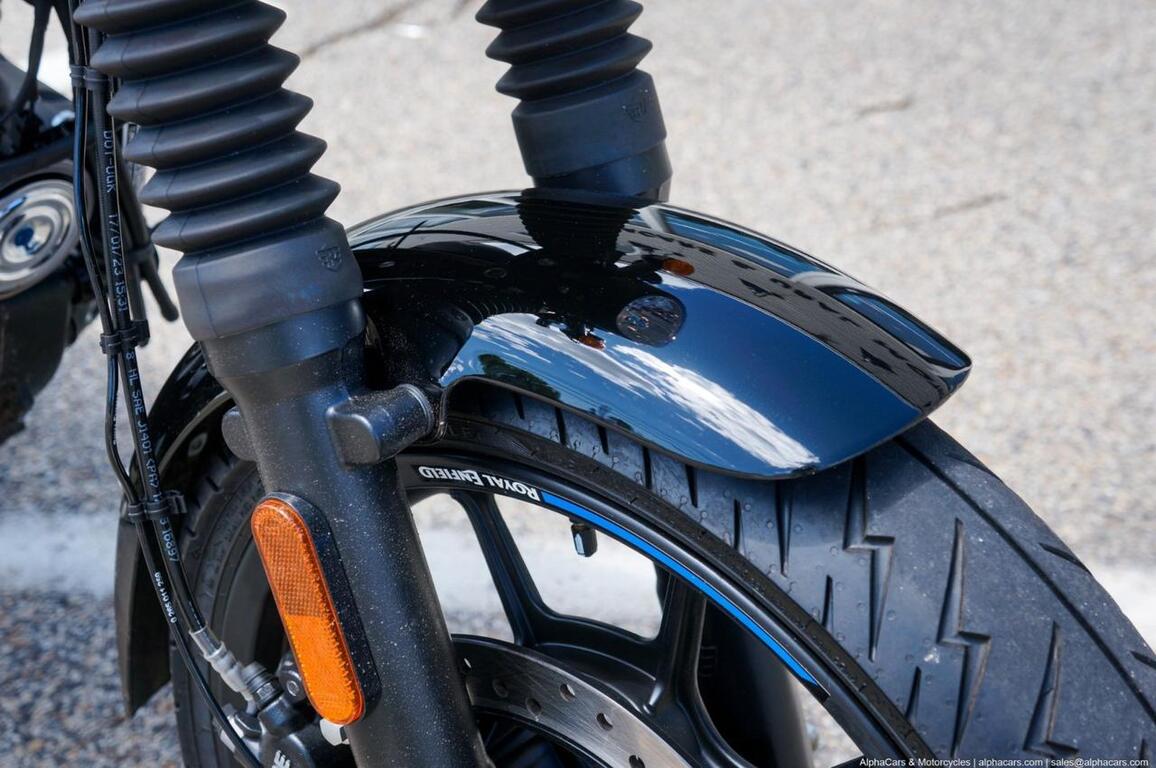 2024 Royal Enfield Hunter 350 Rebel Blue Boston MA