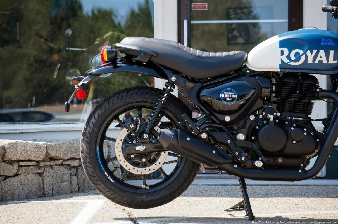 2024 Royal Enfield Hunter 350 Rebel Blue Boston MA