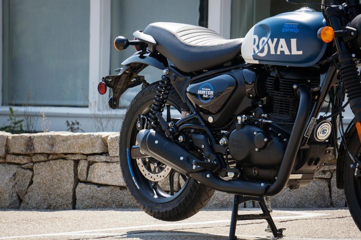 2024 Royal Enfield Hunter 350 Rebel Blue Boston MA