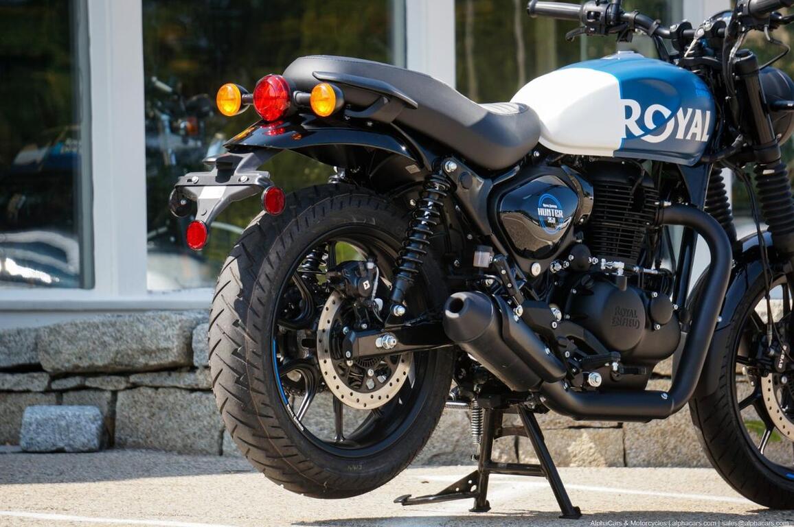 2024 Royal Enfield Hunter 350 Rebel Blue Boston MA