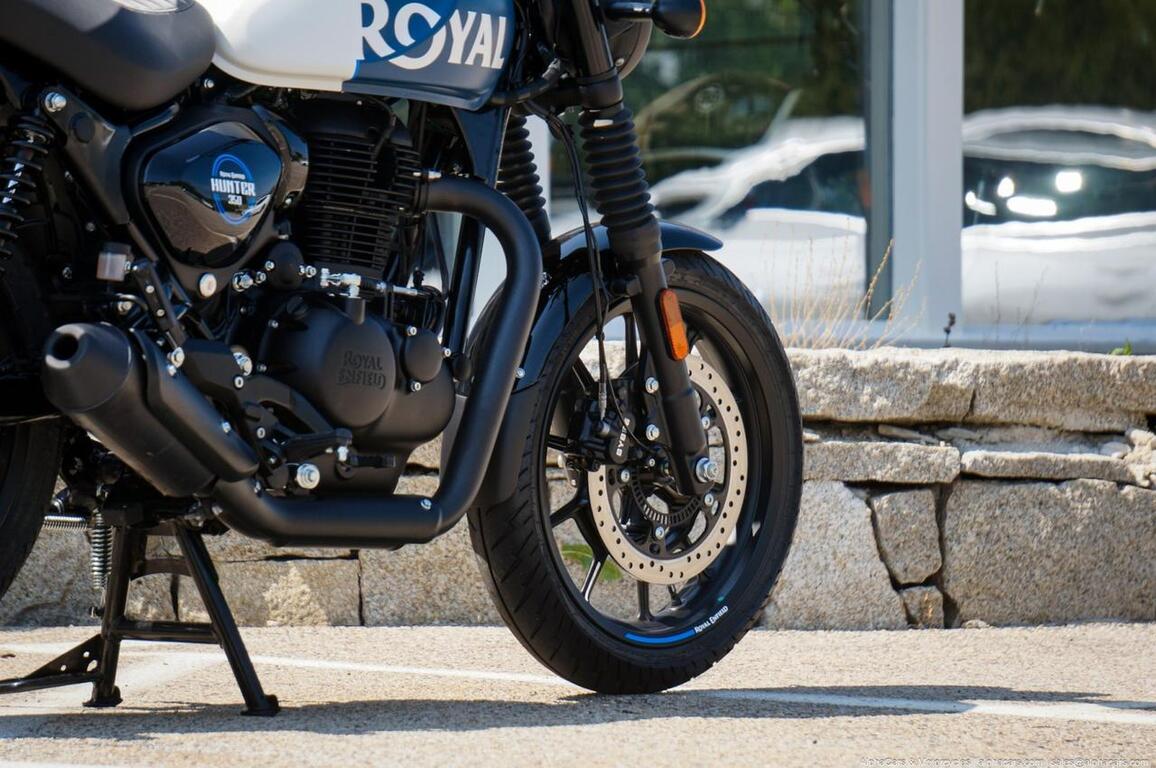 2024 Royal Enfield Hunter 350 Rebel Blue Boston MA