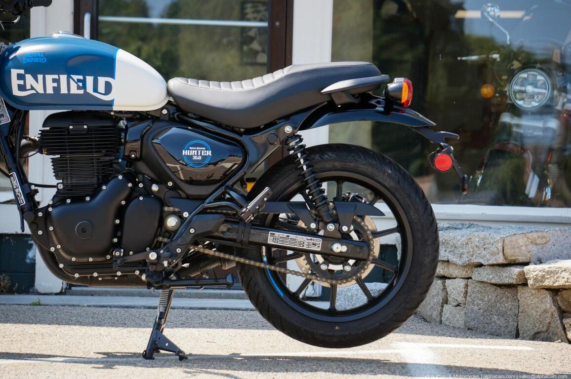 2024 Royal Enfield Hunter 350 Rebel Blue Boston MA
