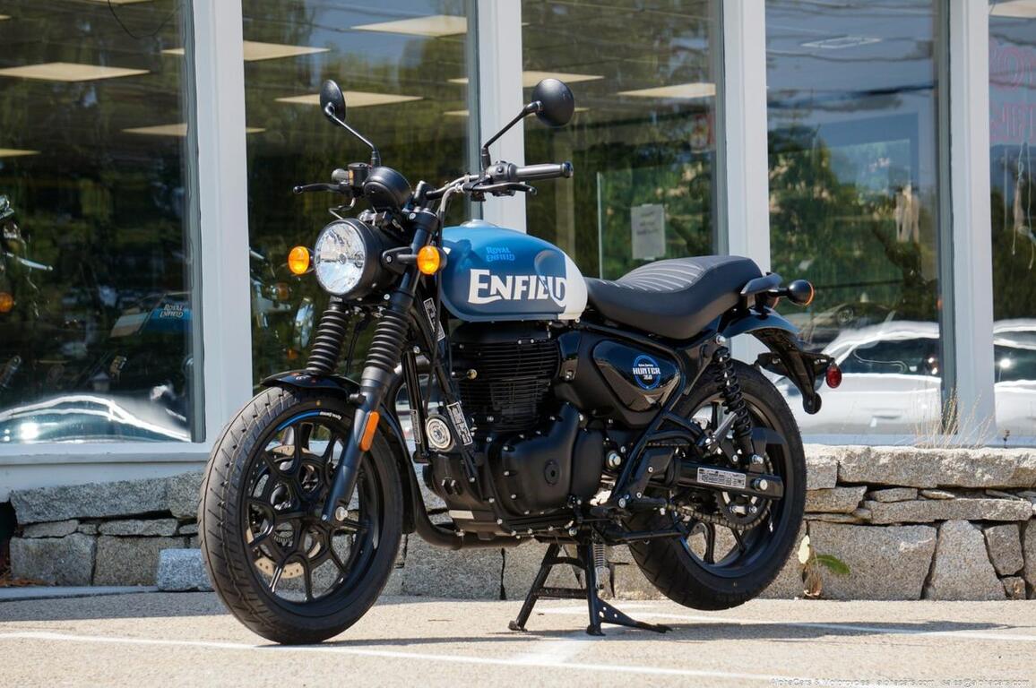 2024 Royal Enfield Hunter 350 Rebel Blue Boston MA