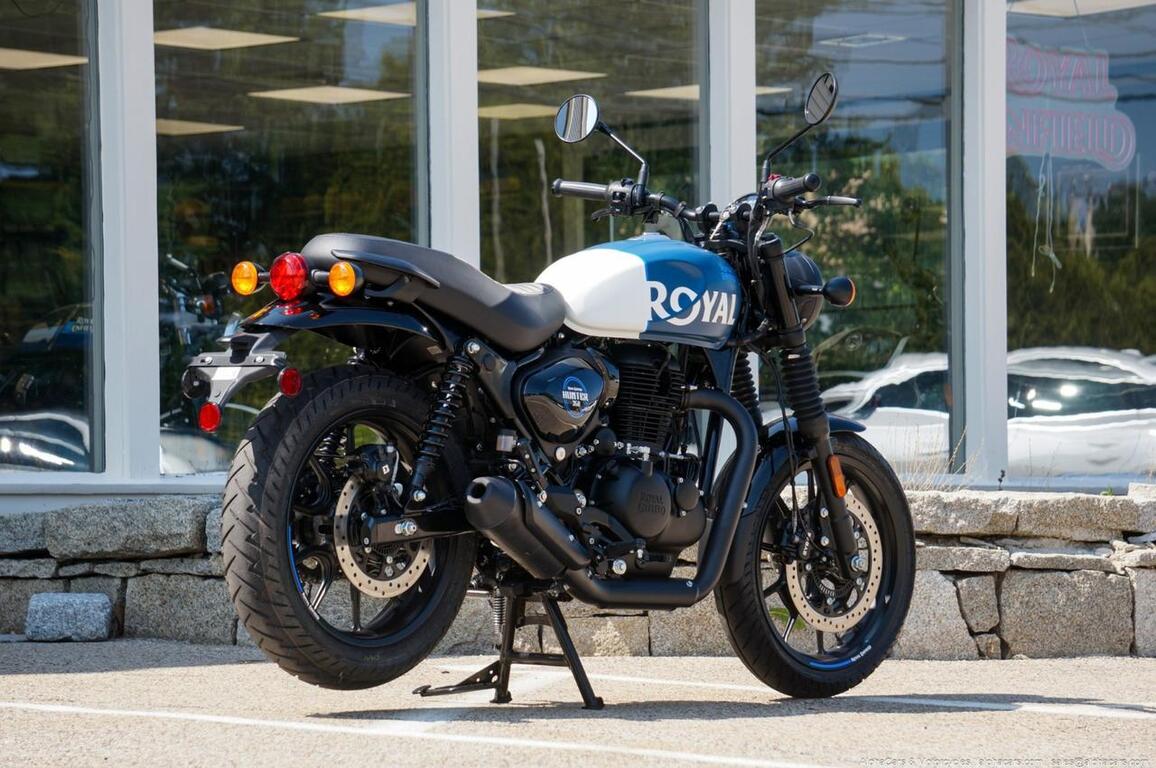 2024 Royal Enfield Hunter 350 Rebel Blue Boston MA