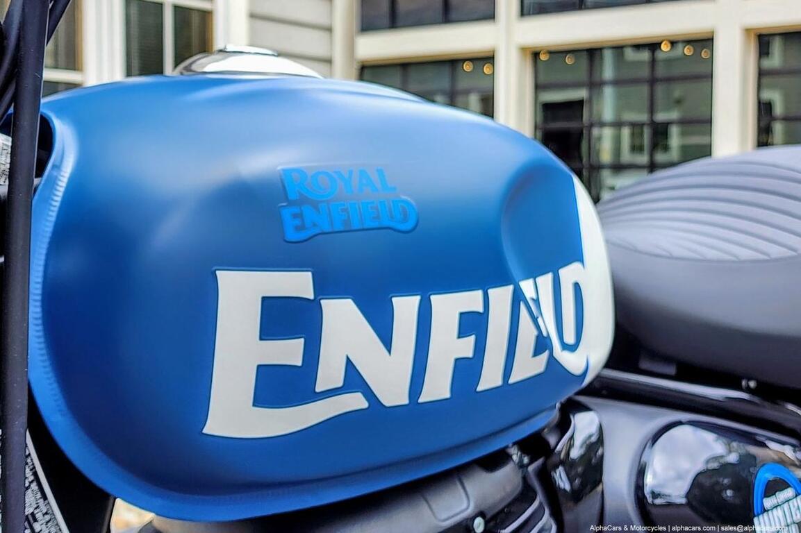 2024 Royal Enfield Hunter 350 Rebel Blue Boston MA