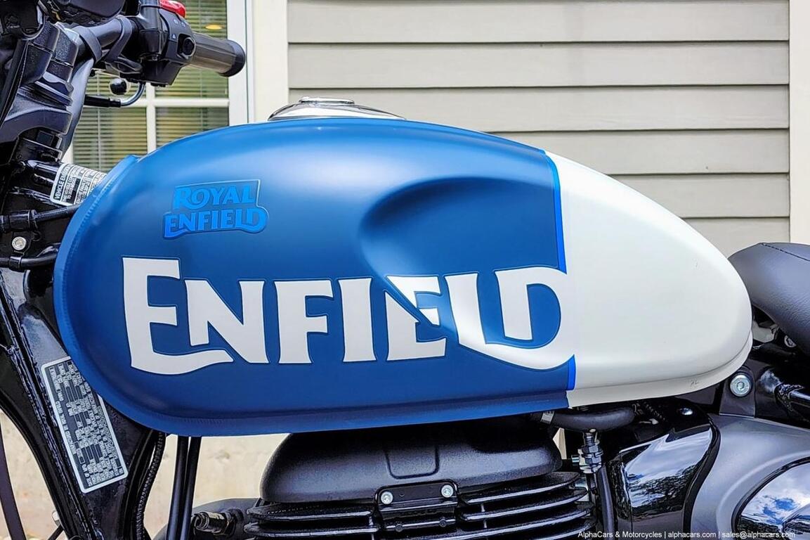 2024 Royal Enfield Hunter 350 Rebel Blue Boston MA