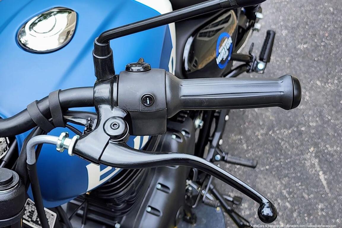 2024 Royal Enfield Hunter 350 Rebel Blue Boston MA