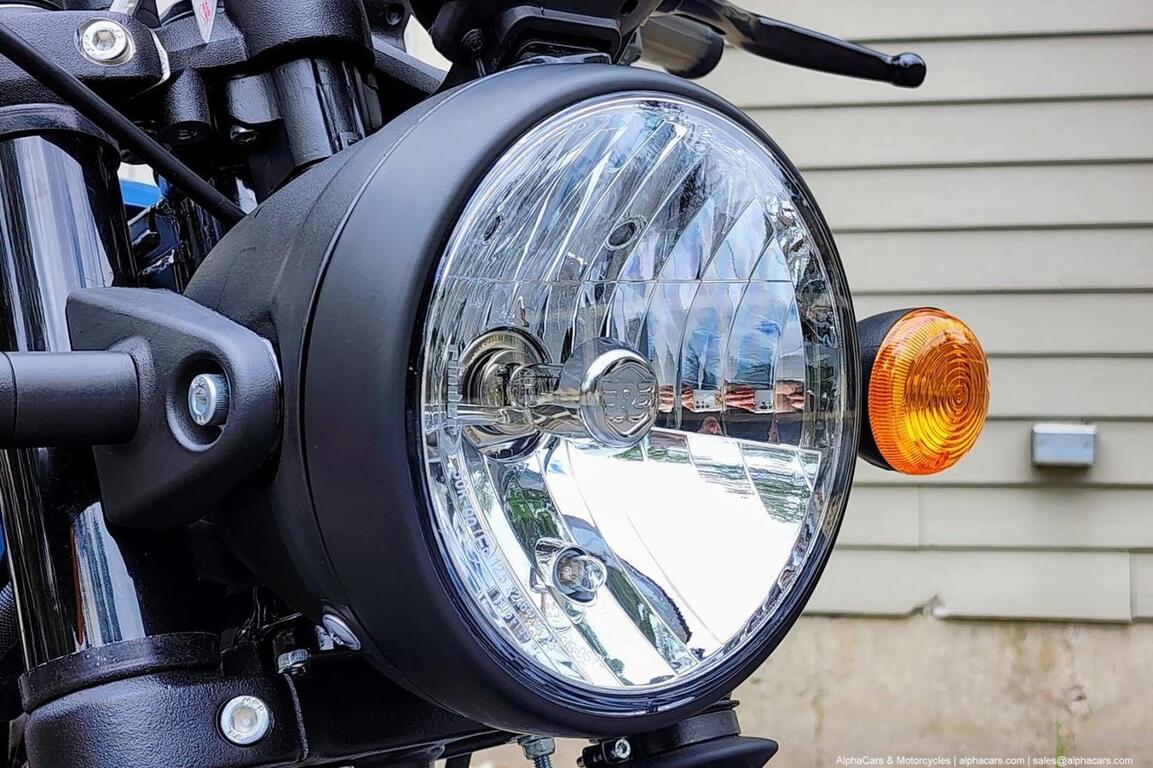 2024 Royal Enfield Hunter 350 Rebel Blue Boston MA